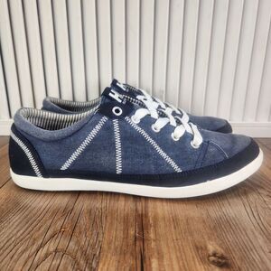 Helly Hansen Latitude 92 Mens Size 8.5 Blue Denim Canvas Fashion Sneakers Shoes